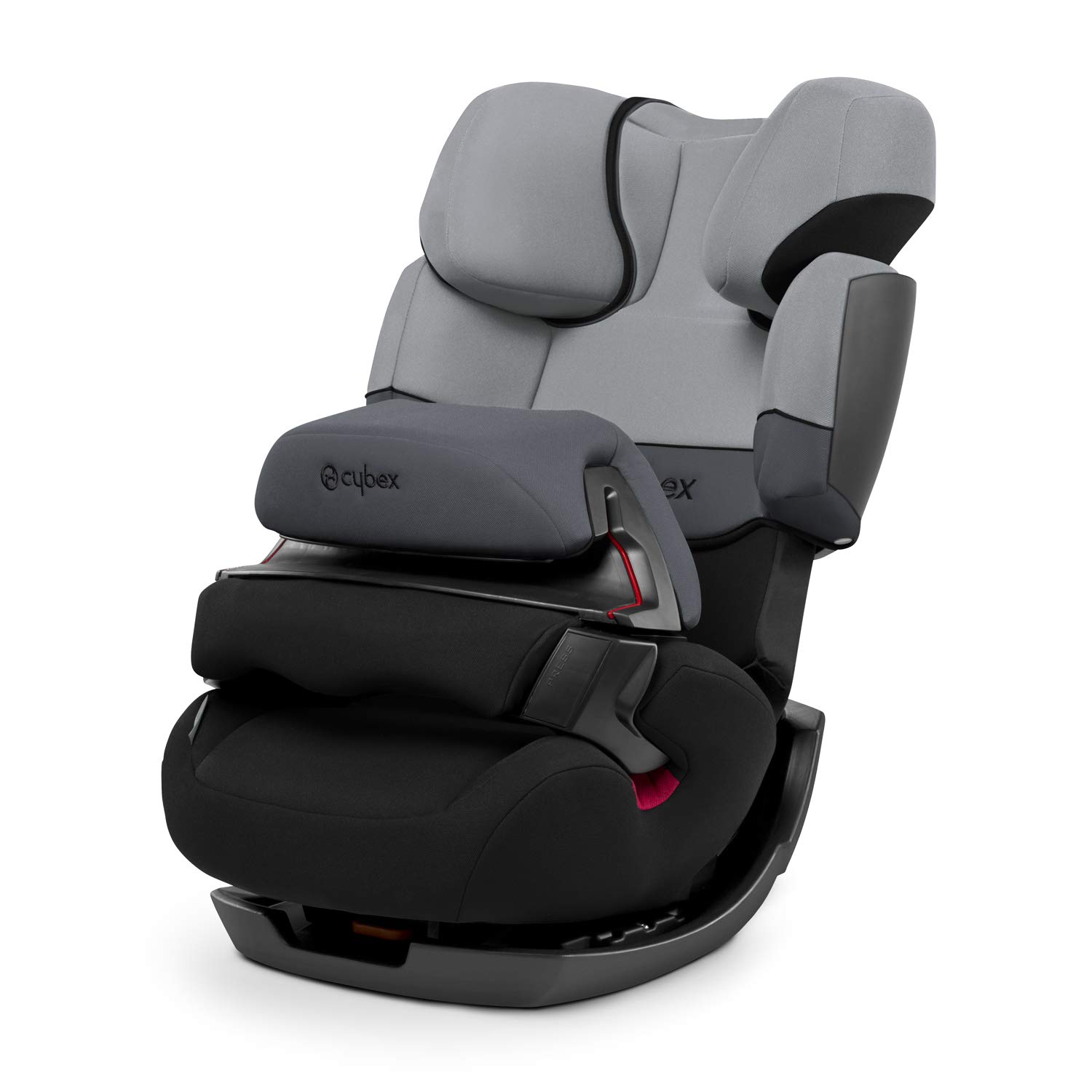 CYBEX Silver 2-in-1 Kinder-Autositz Pallas, Gruppe 1/2/3 (9-36 kg), Ab ca. 9 Monate bis ca. 12 Jahre, Ohne ISOFIX, Cobblestone