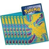 Official Pokemon TCG Card Sleeves - Ascended Heroes ETB Exclusive! (Mega Dragonite Design) - 65 Count - Tournament Legal Card Protectors