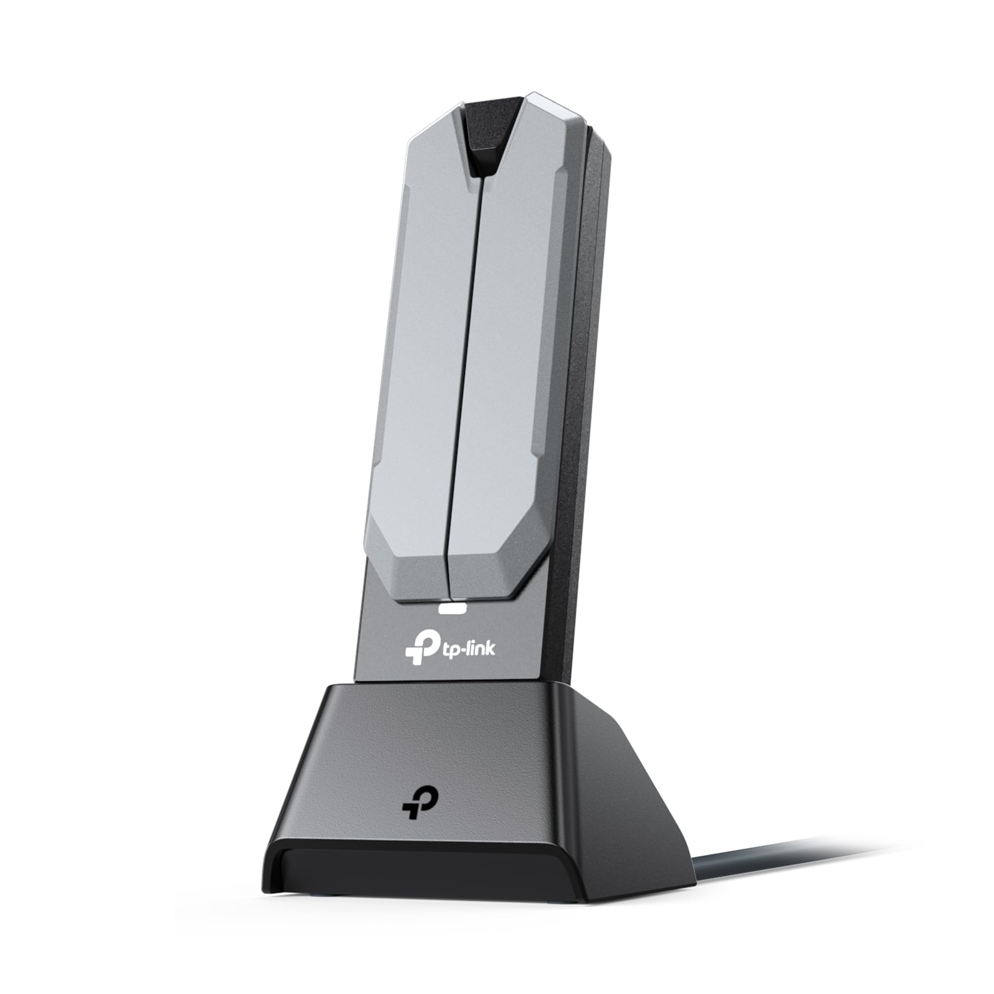 Photo 1 of TP-Link BE6200 Tri-Band Wi-Fi 7 Wireless USB 3.0 Adapter Archer TBE401UH | WiFi Adapter for Desktop PC | Supports Windows 11,10 | 2 x High Gain Antennas | 6GHz, 4K-QAM, 160MHz, WPA3 | Secure by Design