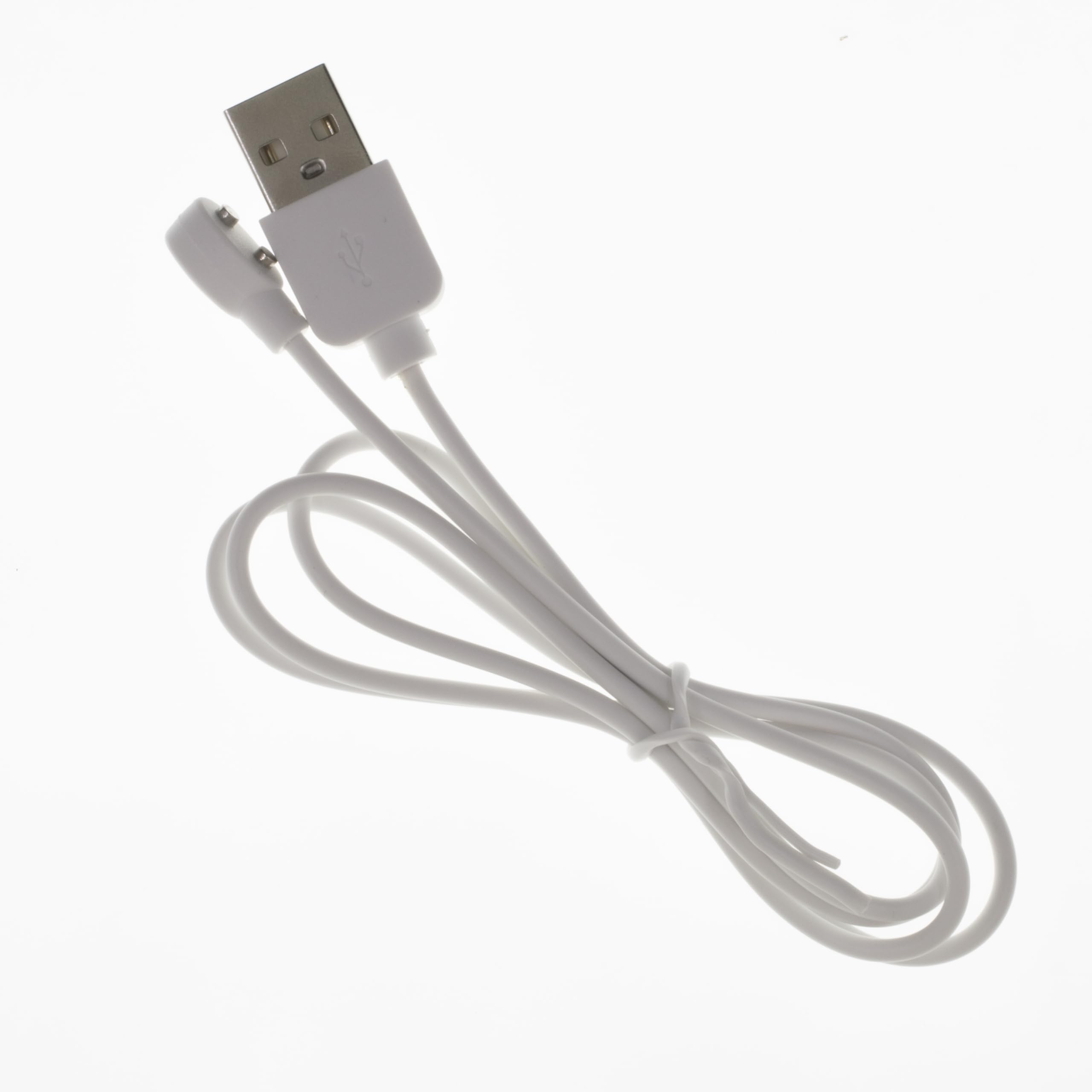 6mm Magnetic USB DC Charger Cable, 2.7ft Replacement Oval Base Charging Cord for Rechargeable Toys, Massagers, Electric Toothbrushes,Children's Watches, Dog Trainer, Facial Cleanser