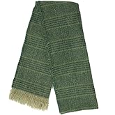 Kerry Woollen Mills Irish Wool Herringbone Fringed Killarney Scarf, Made in Ireland 100% Wool