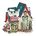 Department 56 North Pole Village Twinkle Brite Tree Factory Lit Building, 6.25 Inch, Multicolor