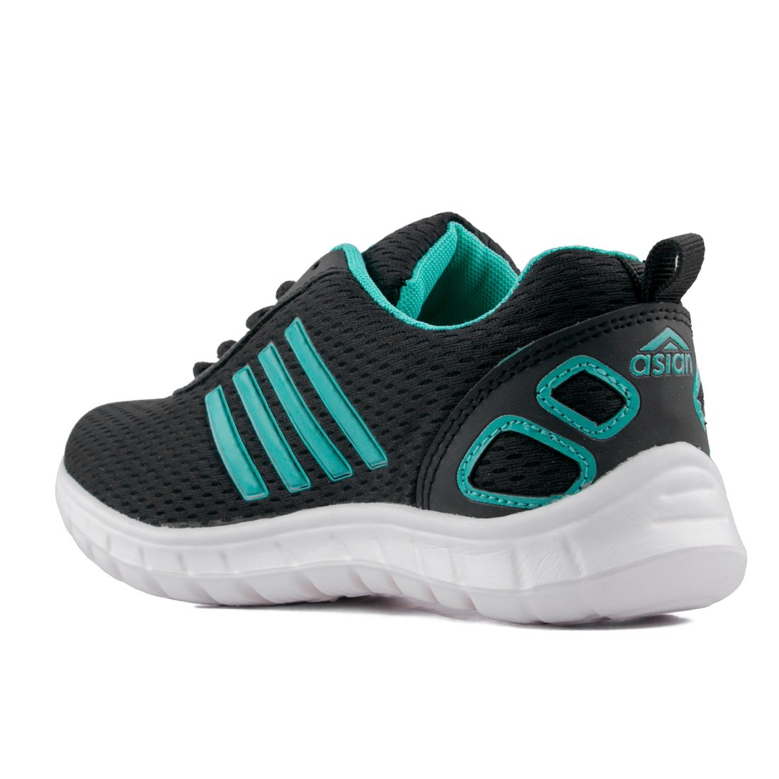 asian shoes butterfly-13 black firozi women sports shoes