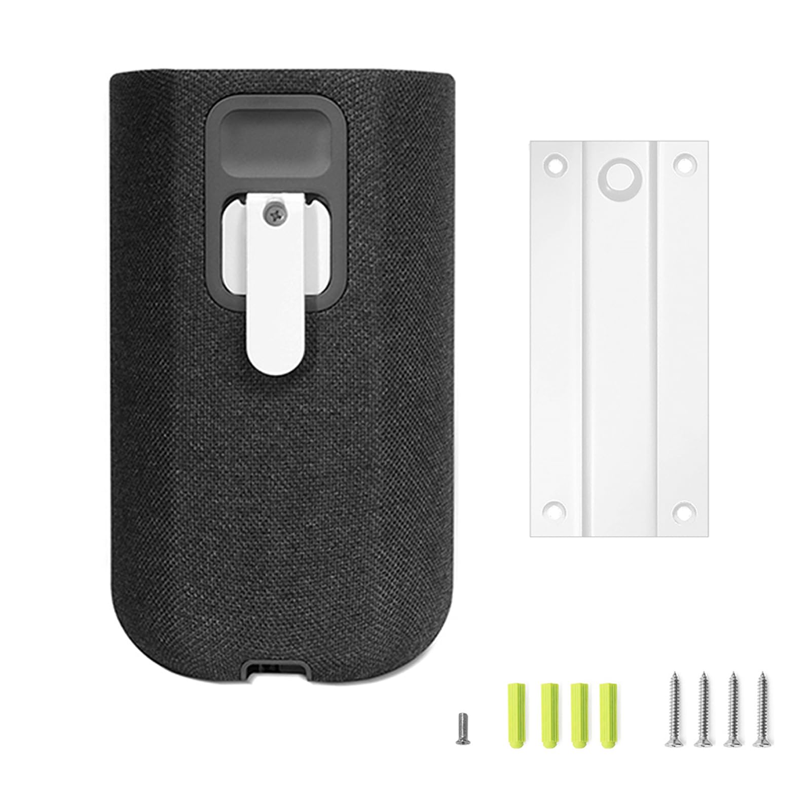 EUGOOCX 2 Pack Wall Mount Bracket for SONY SA-RS5 Wireless Rear Speakers, Surround Soundbar Holder Metal Bracket Home Audio Mounting Accessories(White)