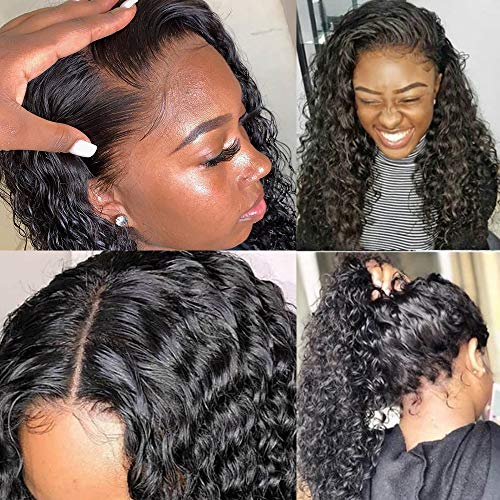 Glueless-Water-Wave-lace-Front-Wigs-with-Baby-Hair-Pre-Plucked-100-Unprocessed-Brazilian-Water-Wave-Lace-Front-Wigs-Human-Hair-150-Density-Full-End-Curly-Lace-Wigs-Natural-Color-for-Black-Women