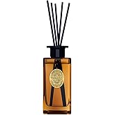 M&SENSE 10.14 oz Large Reed Diffuser Set | Under The Fig Scent Home Oil Diffuser with Sticks |Hotel Collection Non-Toxic Essential Oil |for Bedroom Bathroom Living Room