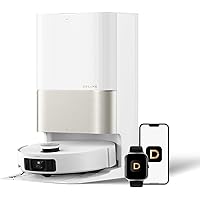 dreame X50 Ultra Robot Vacuum and Mop, Cross 2.36 in Thresholds/Barriers, 20,000Pa Suction, with Auto-Empty and Mop Self-Clea