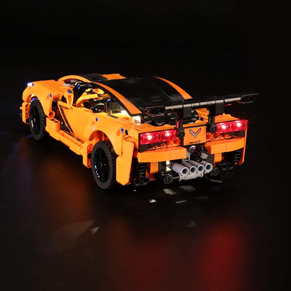lego technic chevrolet corvette zr1 amazon