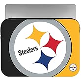 FOCO NFL Official 15" Inch Colorblock Primary Logo Zipper Laptop Computer Sleeve Case Bag