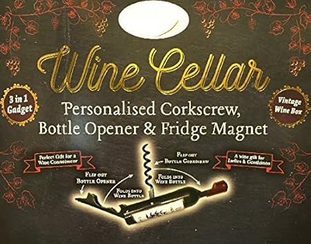 Feliz cumpleaños - Sacacorchos/Abridor de botellas/imán para ...