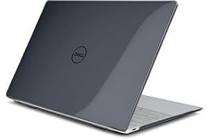 Batianda Crystal Case Coque rigide légère et transparente pour ordinateur portable Dell XPS 13 Copilot+ PC 13,4" version 2024