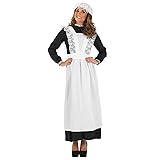 fun shack Victorian Maid Costume for Women, Long