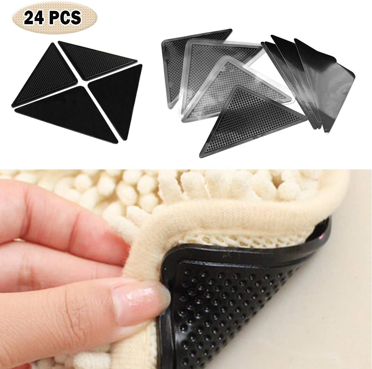 Huanup Grippers for Mats on Carpet,Grippers for Mats on Carpet grippers