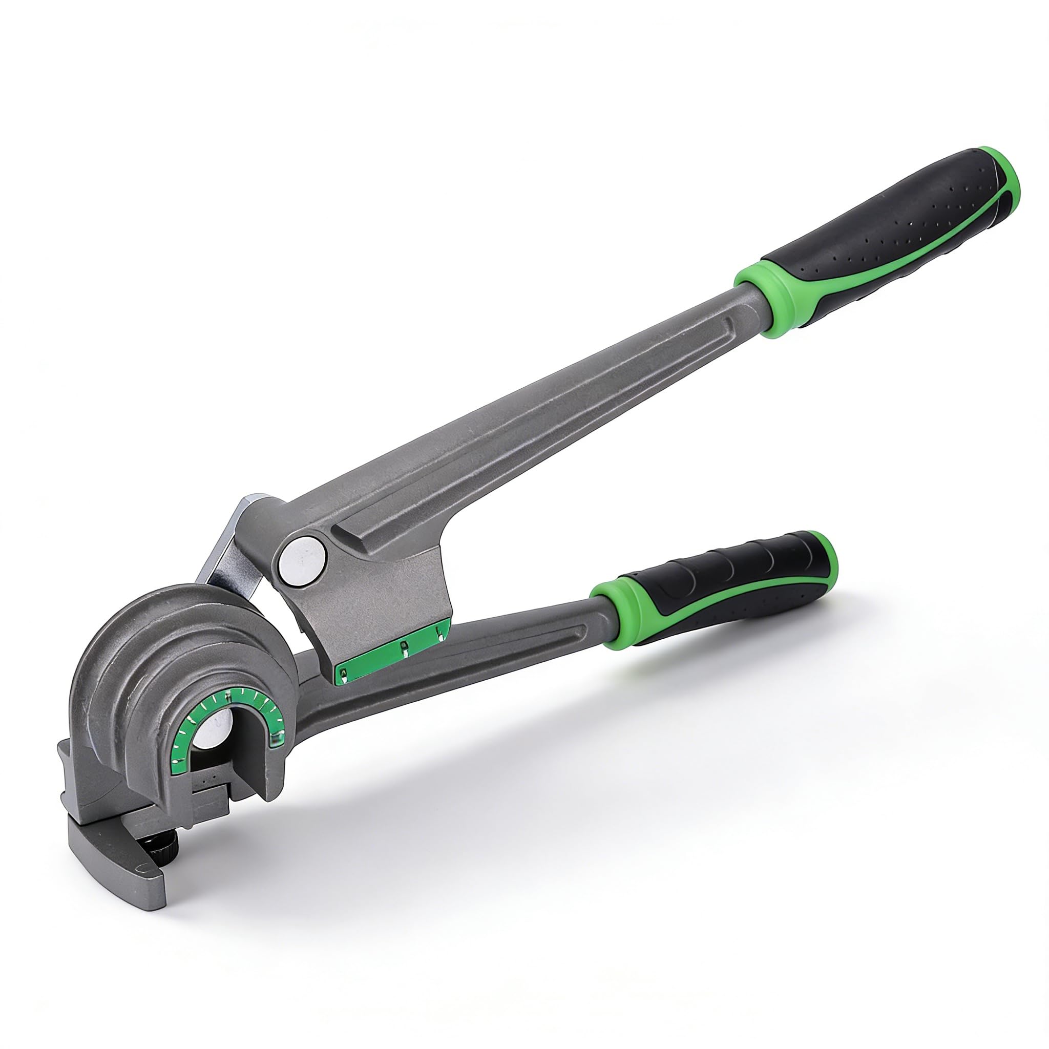 3 in 1 Tubing Bender, 180 Degree 1/4 3/8 1/2 Inch Copper Pipe Bender, OD Copper Aluminum Tube Bender for HVAC Refrigeration Repair