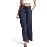 Urban CoCo Women's Lightweight Wide Leg Palazzo Pants