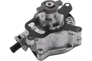 TUCKBOLD Brake Vacuum Pump No.07K145100H Engine Vacuum Pump for Volkswagen Beetle 2.5L 2006-2014 Aluminum Alloy Silver Tone 1