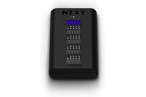 NZXT Internal USB Hub 3 - AC-IUSBH-M3 - 4 Internal USB 2.0 Ports - 3M Dual Lock Tapes - Magnetic Body - Plug and Play