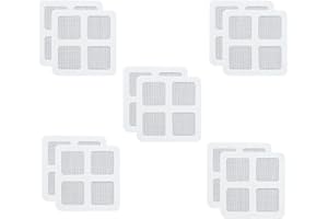 10PCS Disposable Floor Drain Filter Stickers, Suitable for Bathroom, Kitchen Sink, Bathtub Drain Pipe Hair Collector to Preve