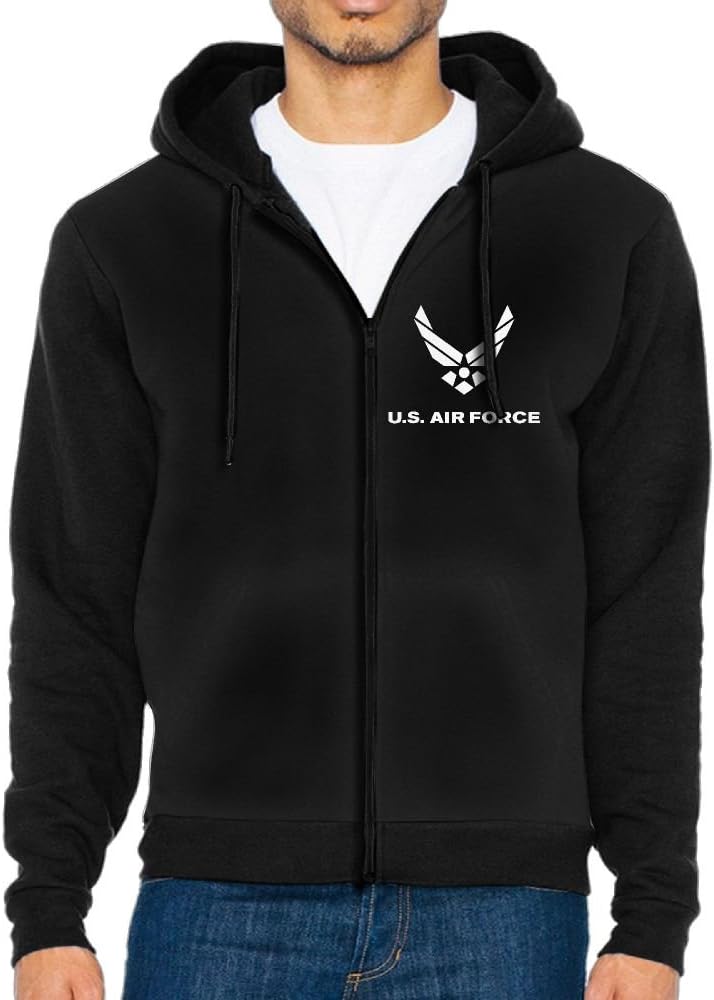 US Air Force Men's Jacket Hoodie Sweater