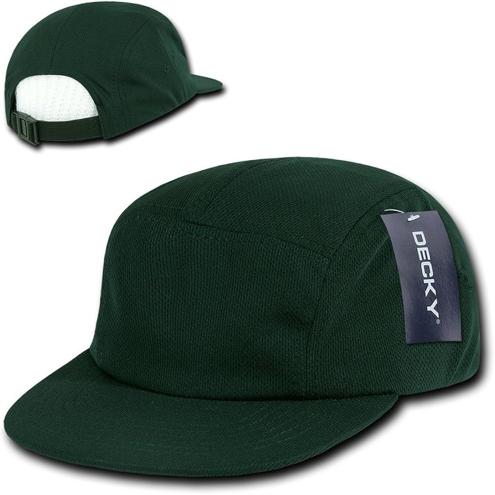 DECKY Performance Mesh Racer Cap, Black : Clothing