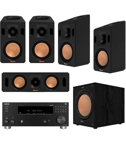 Amazon.com: Onkyo 5.2 Channel Full 4K Bluetooth AV Home Theater