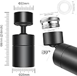 LUBEKAS Kitchen Tap Spray Head 360° Swivel 2-Mode Replacement Aerator view 6
