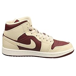Nike Women's Air Jordan 1 Mid Shoes Sneaker, Beach