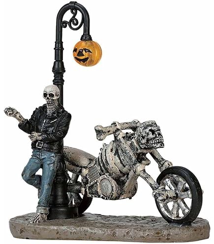 Amazon.com: Lemax Spooky Town Collection, Bad to the Bone