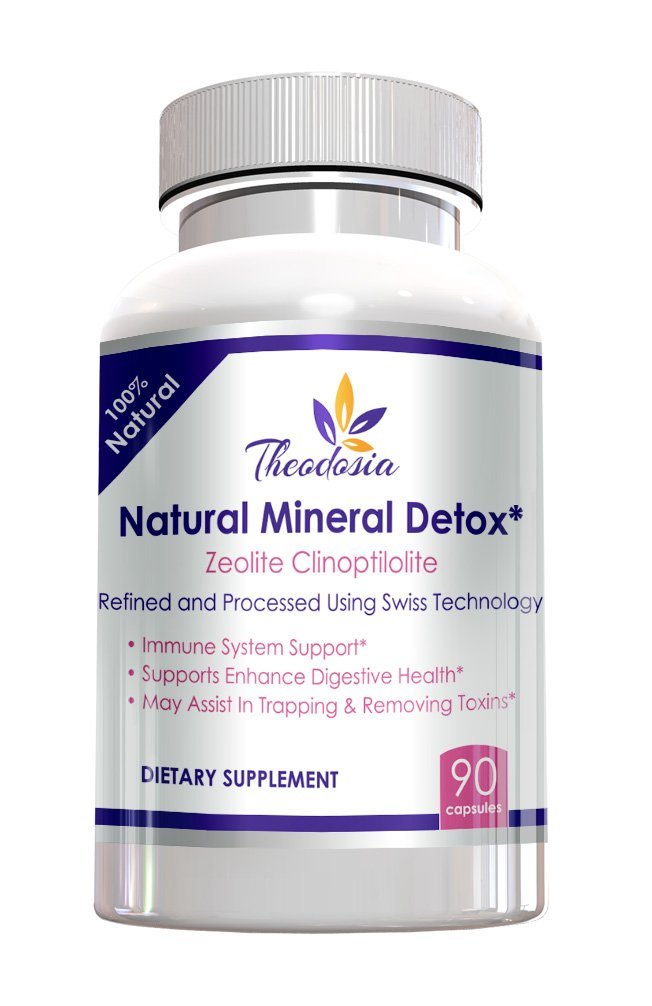 Zeolite Capsules Natural Mineral Detox Dietary Supplement 90800mg 3 Mont eBay