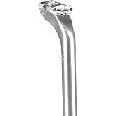 Velo Orange Grand Cru Long Setback Seatpost MKII: 30.2mm Setback 27.2mm | 300mm, Silver