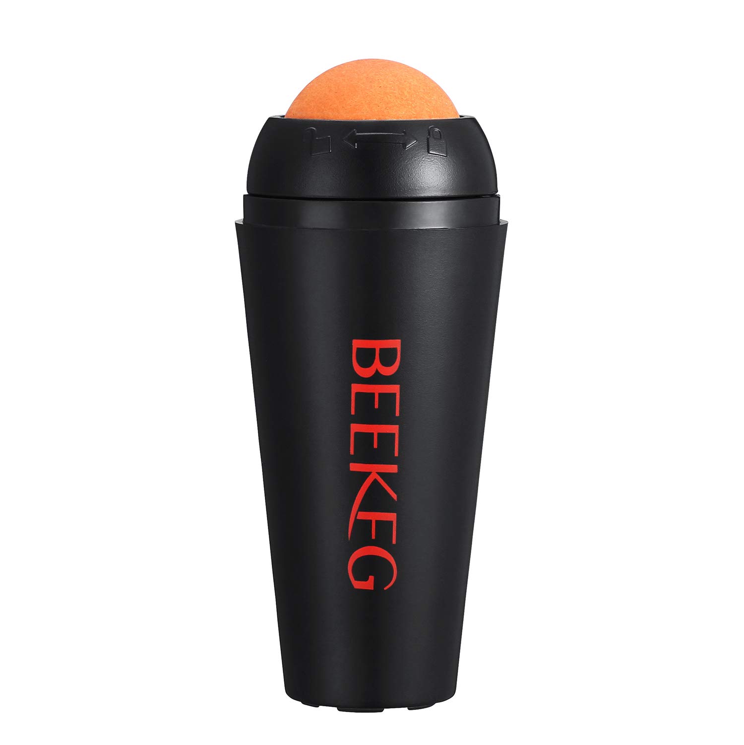 BEEKEG Oil-Absorbing Volcanic Face Roller, Oil Control On-The-Go, Reusable Solution of Combating Oily Skin, Naturally Green Facial Skincare Tool