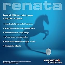 Renata CR2450N Batteries - 3V Lithium Coin Cell
