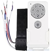 Anderic Replacement Kit DC8-96SG8 Ceiling Fan Reciever and DC1 Ceiling Fan Remote Control - KIT - Replaces ONLY DC8-96SG8 Rec