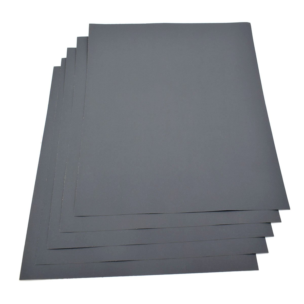 230 x280mm sandpaper Pack of 5 Sheets -Grit 1500 Waterproof Paper Wet/dry Silicon Carbide