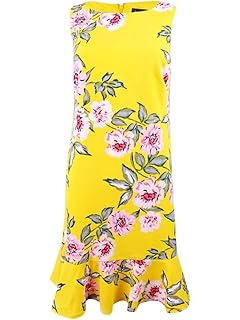 Jessica Howard Womens Petites Floral A Line Casual Dress | Desertcart  Bahamas