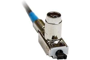 Noble Locks TZ04T Compact Wedge Lock with Barrel Key for Dell Latitude Laptops