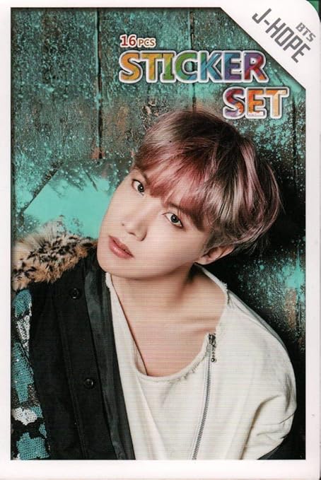 Amazon 防弾少年団 Bts J Hope シール ステッカー １６枚セット バンタン ボウダン グッズ ジェイホープ ホソク アイドル 芸能人グッズ 通販