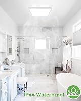 zemty 24W LED Ceiling Light 2400LM IP44 3000K 4000K 6500K Square view 5