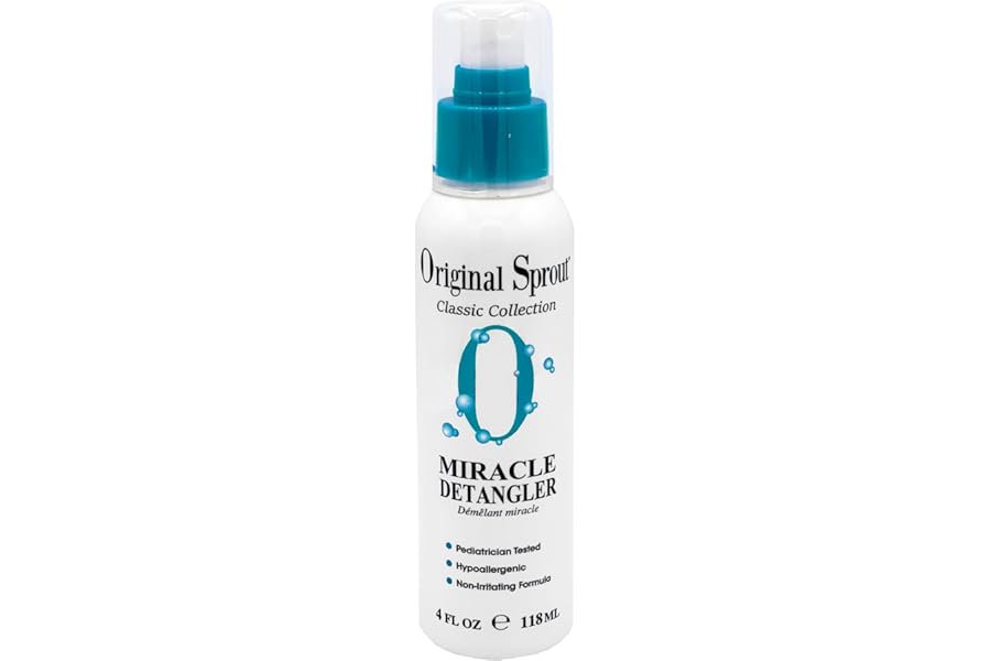 Original Sprout Miracle Detangler, Leave-In Conditioner Treatment for All Hair Types, 4 oz. Bottle