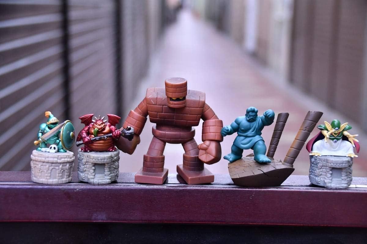 スクウェアエニックス ドラゴンクエスト モンスターズギャラリー だいまじん がいこつけんし ひょうがまじん ゴーレム ソフビ など ソフビ人形 ホビー Amazon