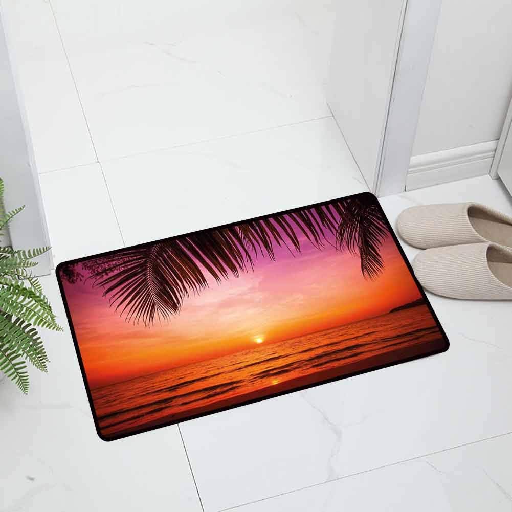 Tropical Indoor Outdoor Floor Mats Kitchen Floor Mat Exotic