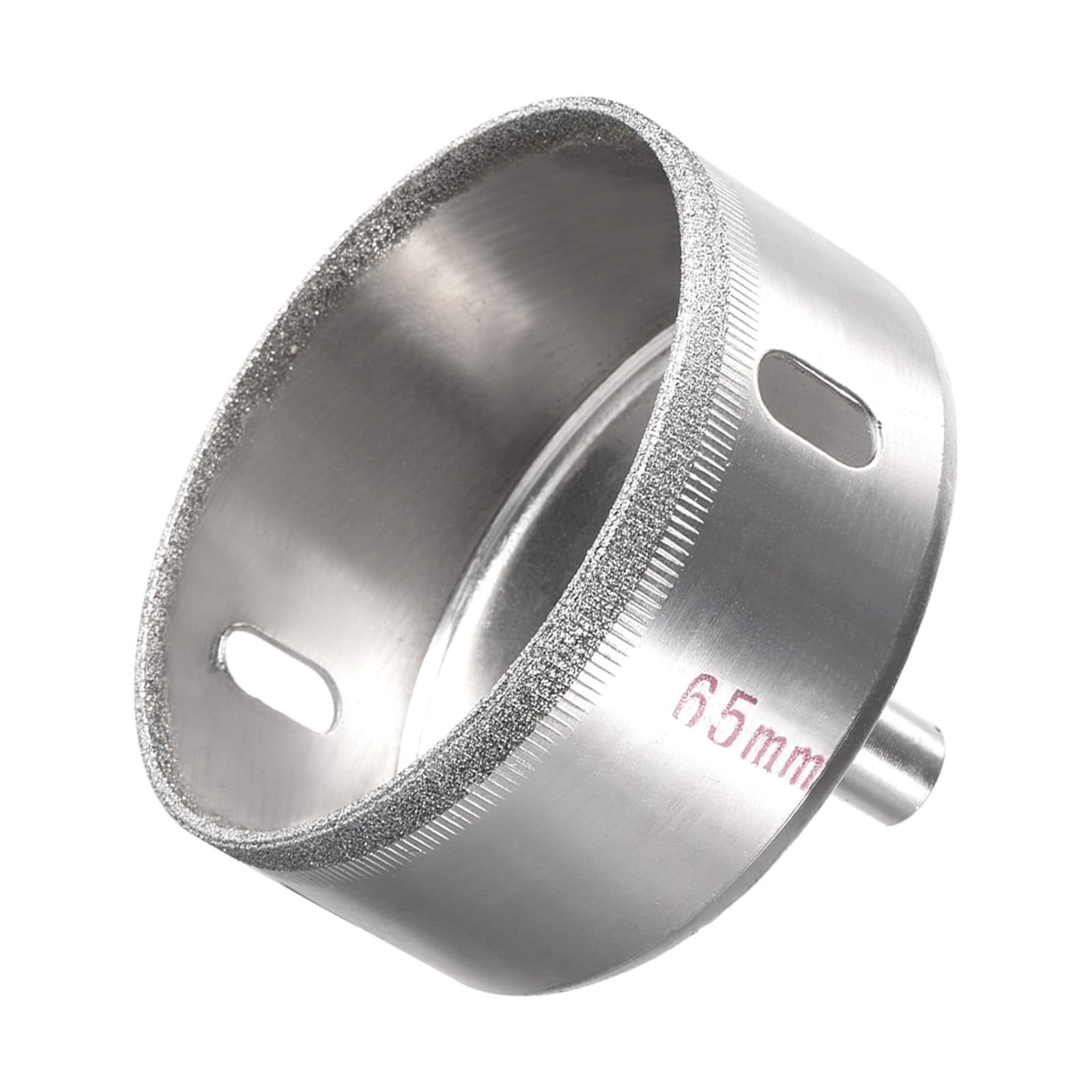 CoCud Diamond Hole Saws Drill Bits, 65mm / 2-9/16" Drilling Diameter, Nickel Plated Carbon Steel Drill Bit - (Applications: for Glass Ceramic Tiles Marble Stone)