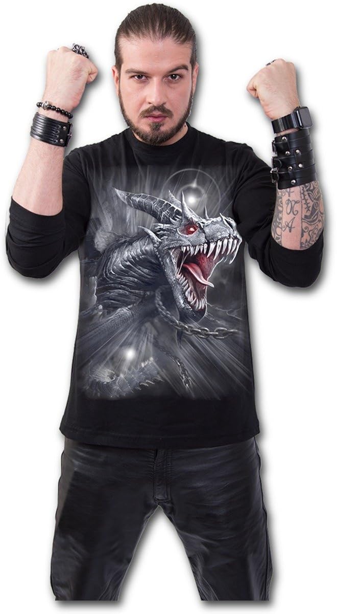 Spiral Direct Men's M301 - T-Shirts - Long Sleeve T-Shirt: Amazon.co.uk: Clothing