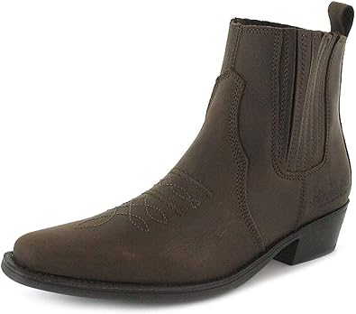 botas estilo vaquero para hombre
