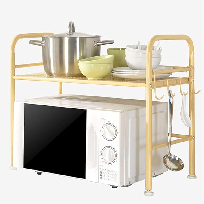 FJZ Estante de la Cocina del Horno microondas Estante de la ...