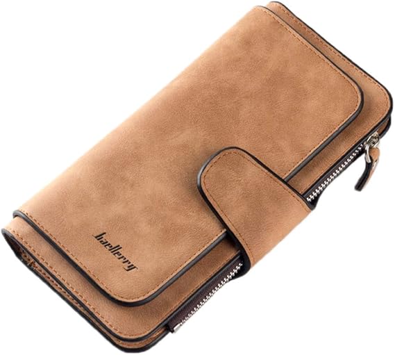 Amazon Co Jp Raifu 財布 レディース 女性 三つ折り カードホルダー 長財布 カジュアル コインバッグ ブラウン 服 ファッション小物