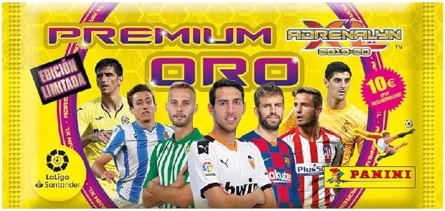 Panini Adrenalyn Sobres Premium Oro Edición Limitada 2019-2020: Amazon.es: Hogar