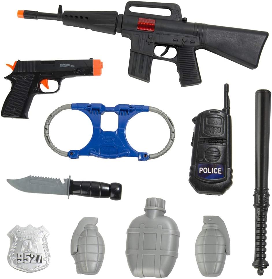 police toy gun set