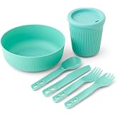 Sea to Summit Passage 1-Person Camping Dinnerware Set, Bowl, Cup, Utensils
