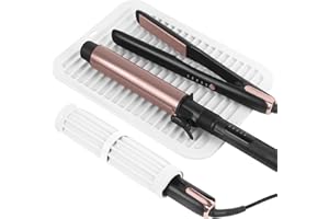 WRORUNER Large Silicone Heat Resistant Mat, Professional Hot Hair Tools Mat for Curling Iron, Flat Iron, Hair Straightener, P